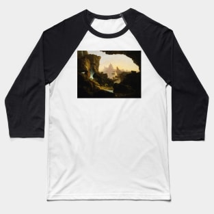 The Subsiding of the Waters of the Deluge by Thomas Cole Baseball T-Shirt